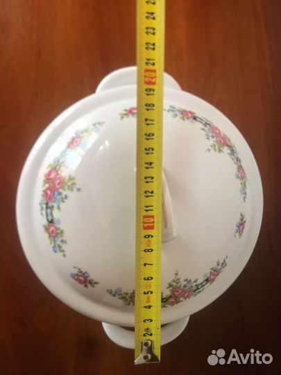 Кастрюля форфоровая Германия 1950е годы