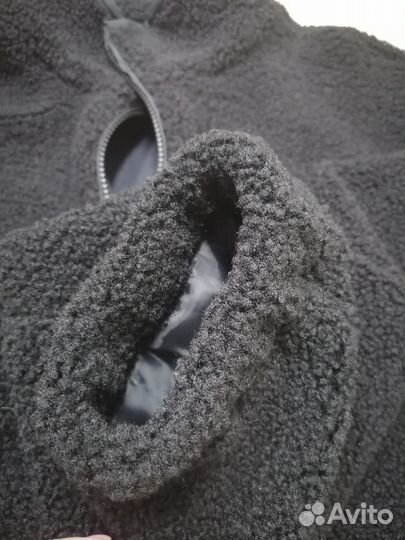 Новая меховая куртка/толстовка 50-52