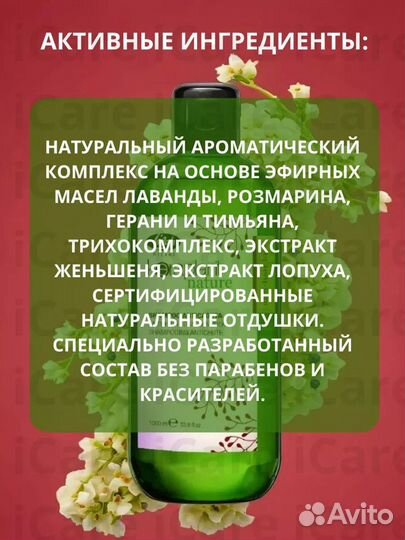 Lisap milanoшампунь против выпадения волос 1000мл