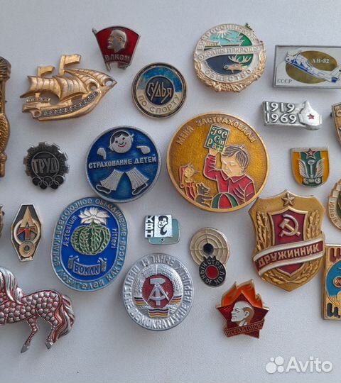 Значки СССР