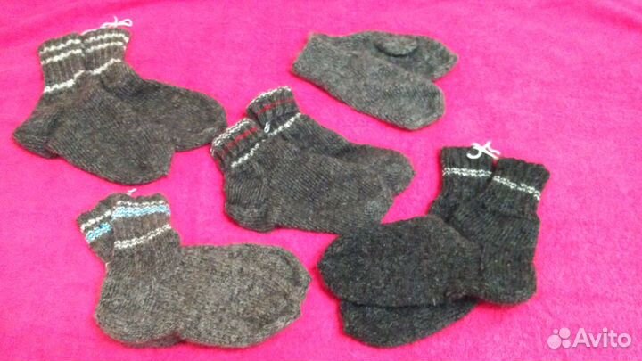 Пуховые носки и варежки, платки, шарфы