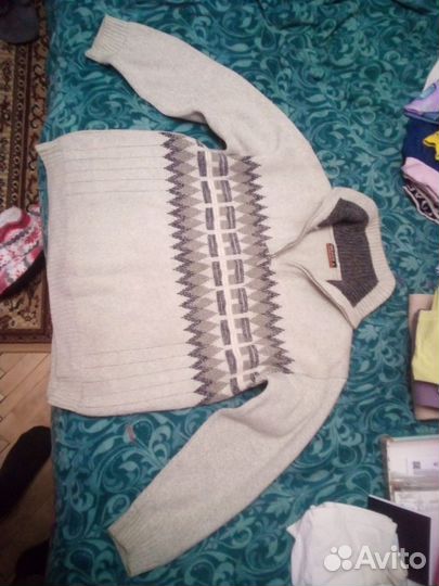 Свитер мужской шерсть xl