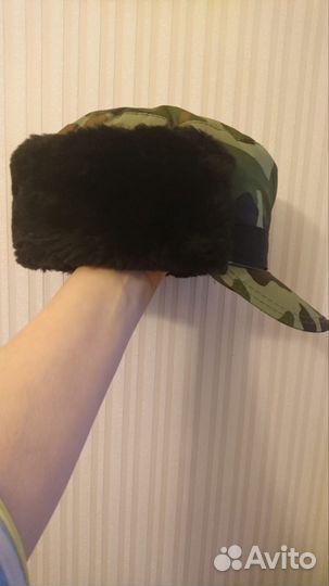 Кепка-ушанка зимняя мужская