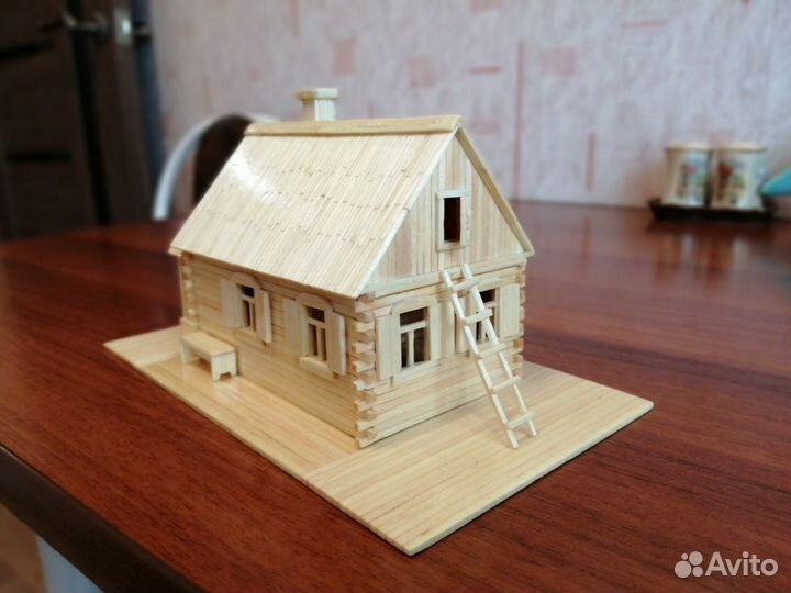 Сувенир Домик со спичек