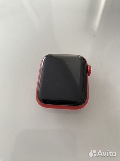 Часы apple watch series 6 40mm red