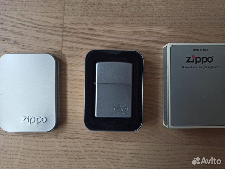 Зажигалка zippo бензиновая новая