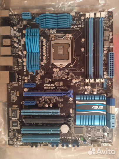 Материнская плата на 1155 сокете
