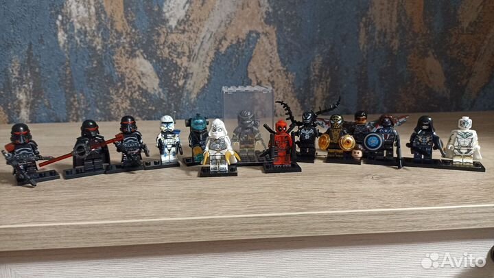 Фигурки марвел и дс 14шт