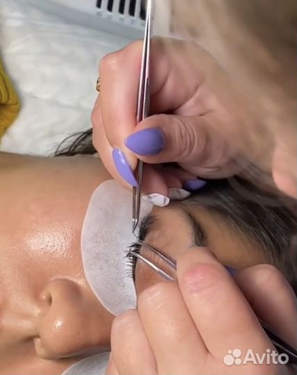 Курс Наращивание ресниц классика и объем