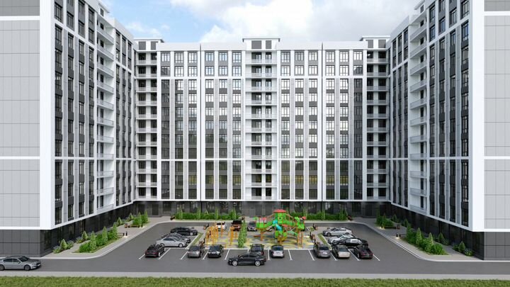 3-к. квартира, 108 м², 2/12 эт.