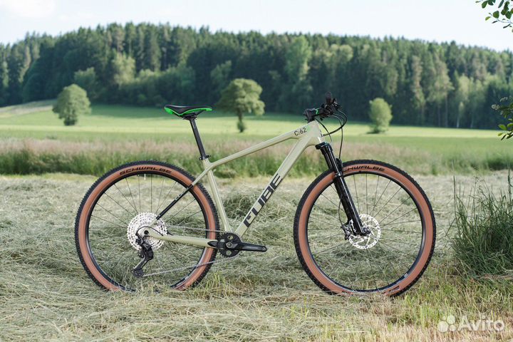 Горный карбонавый велосипед cube Reaction C62 Race