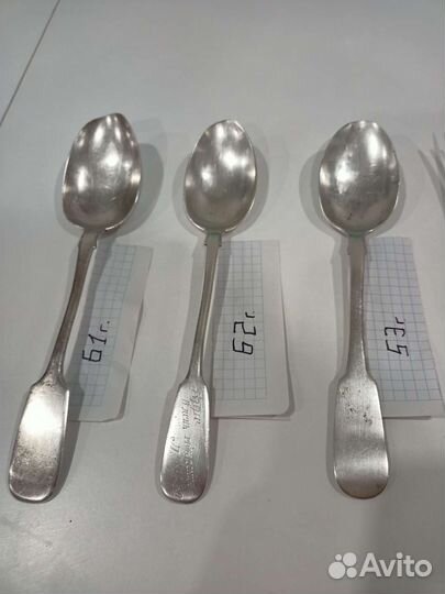 Антикварные столовые приборы Хлебников