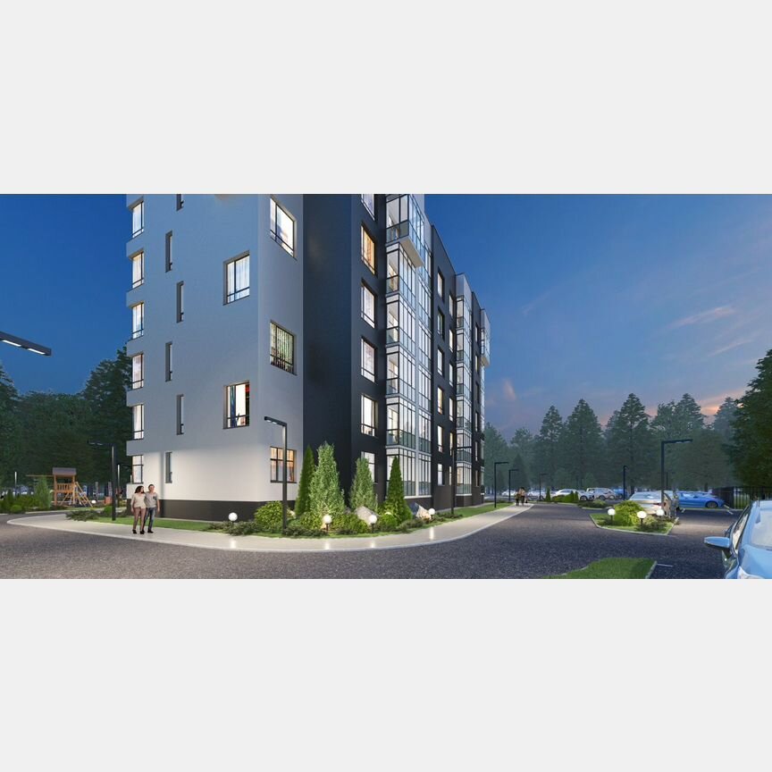 1-к. квартира, 36 м², 3/6 эт.