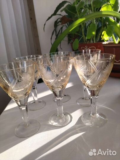 Рюмки СССР хрусталь