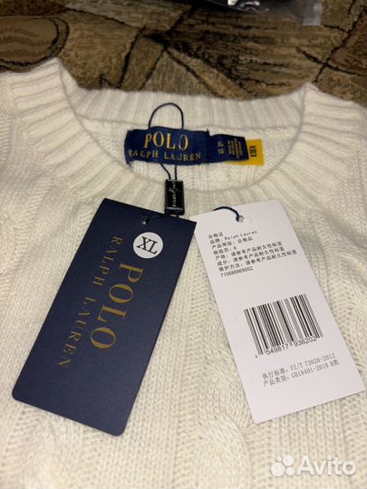 Ralph lauren свитер джемпер