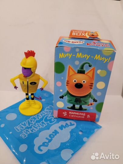 Три кота фигурка Доктор Шок зимние каникулы