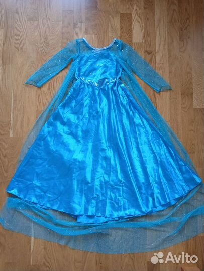 Платье Эльзы холодное сердце 110, 5-7 лет