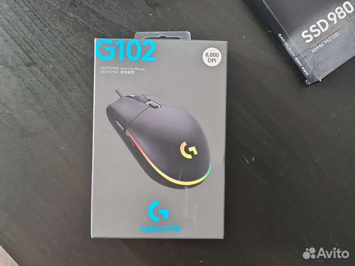 Новая игровая мышь g102 lightsync logitech