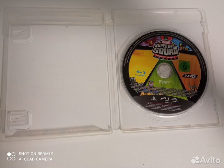 Диск для PS3 Марвел