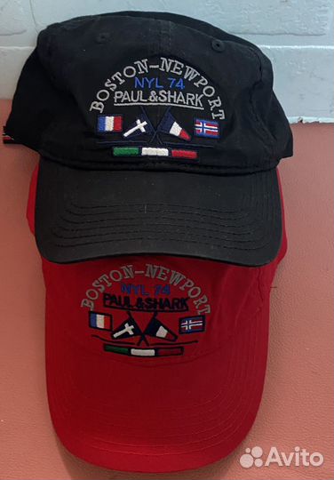 Paul&Shark красная и черная
