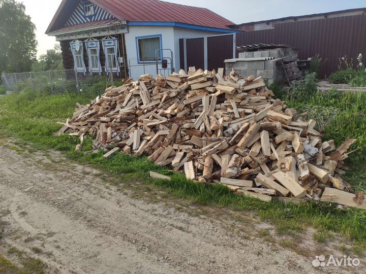 Дрова колотые