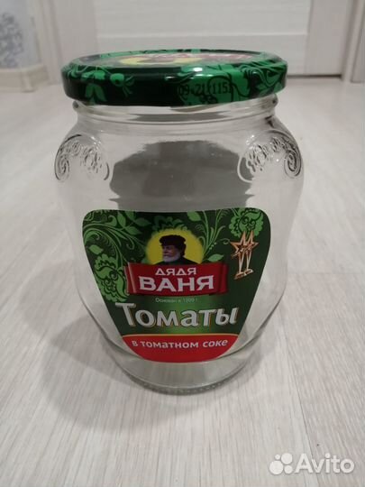 Стеклянные банки 2л,1л,винт.до1л