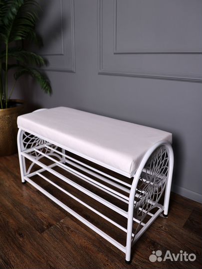 Обувница в прихожую с сиденьем