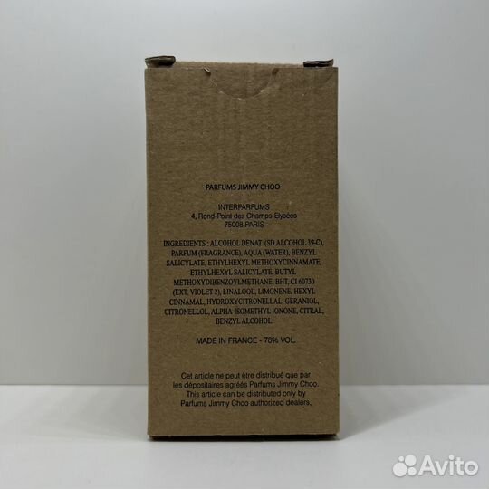 Jimmy Choo - L'Eau 90ml Оригинал Тестер