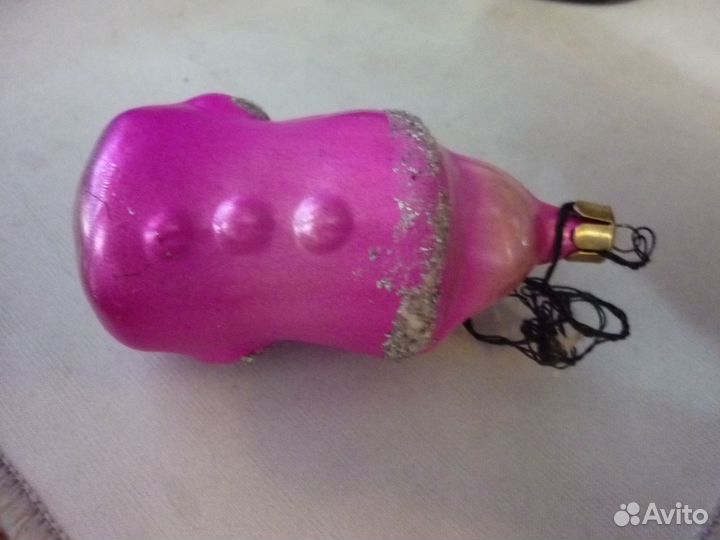 Елочные игрушки СССР, сосульки, фигурки