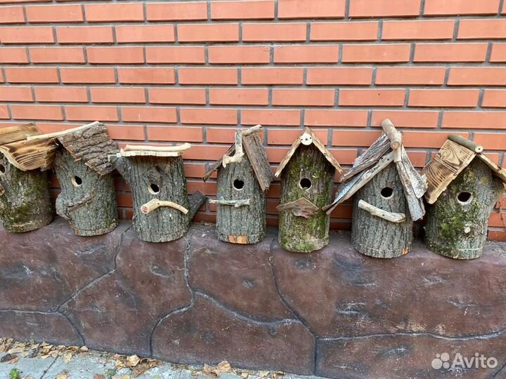 Скворечник дуплянка синичник бельчатник кормушка