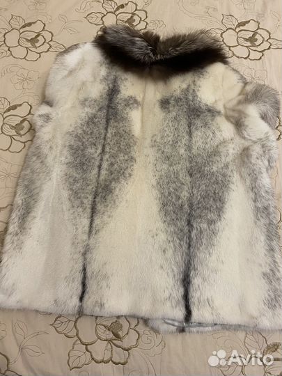 Шуба норковая 46 48 белая