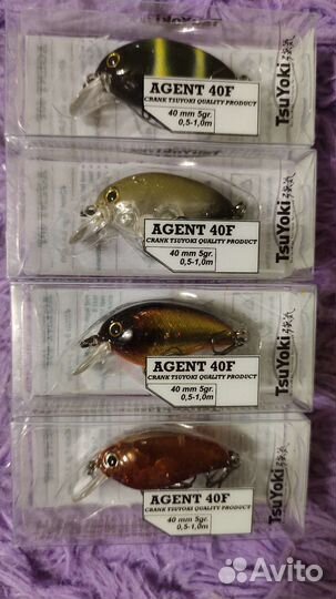 Воблер кренки TsuYoki тсуёки agent macho