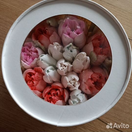 Сладкие букеты из зефира