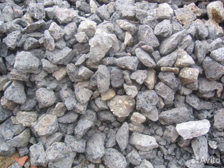Щебень нефракционный доставка