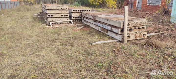 Плиты перекрытия пустотные