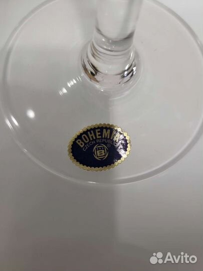 Бокалы bohemia crystal