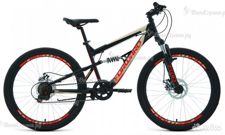 Подростковый велосипед Forward Raptor 24 2.0 D (20