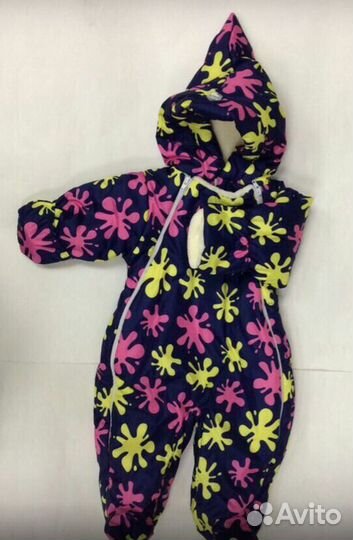 Комбинезон до 6 мес новый (74р)