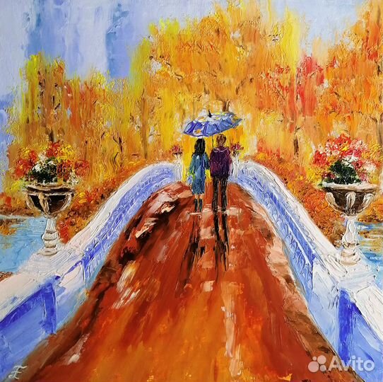 Пейзажи Горы Цветы Много Картины маслом