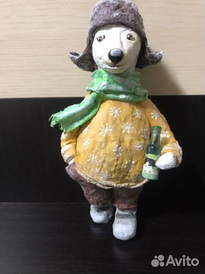 Елочные игрушки из ваты