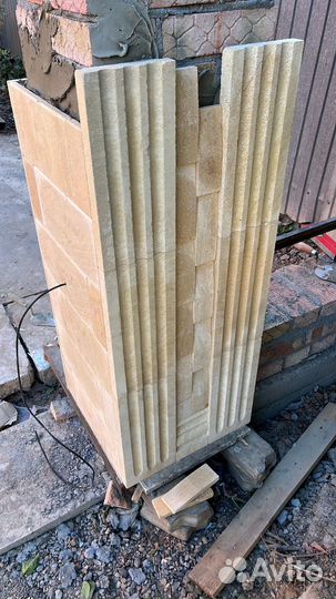 Облицовка дагестанским камнем