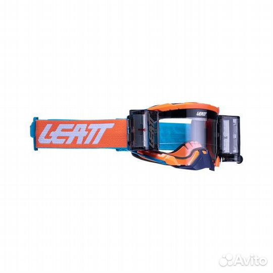 Очки Leatt Velocity 5.5 Roll-Off Neon Orange Clear