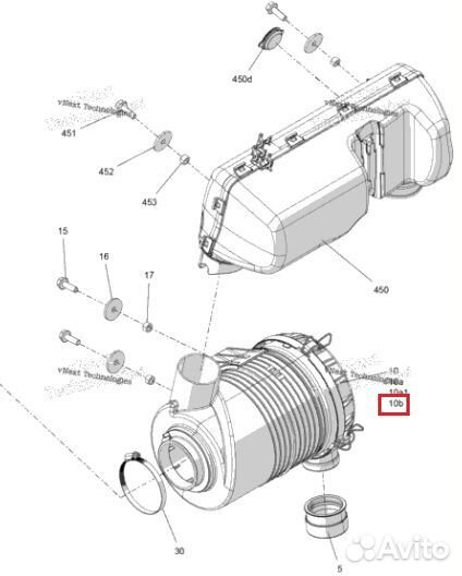 715900394 Фильтр Воздушный Для BRP Can Am