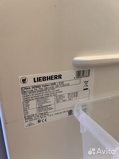 Холодильник liebherr широкий 65см