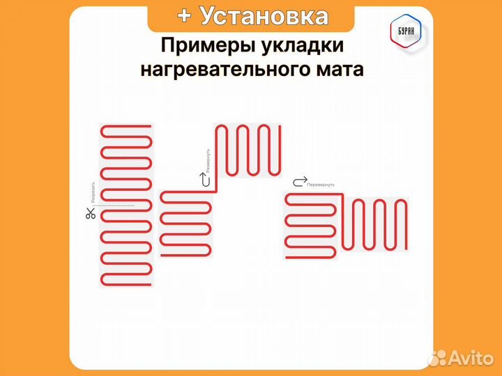 Теплый пол Russian Heat 6 кв.м