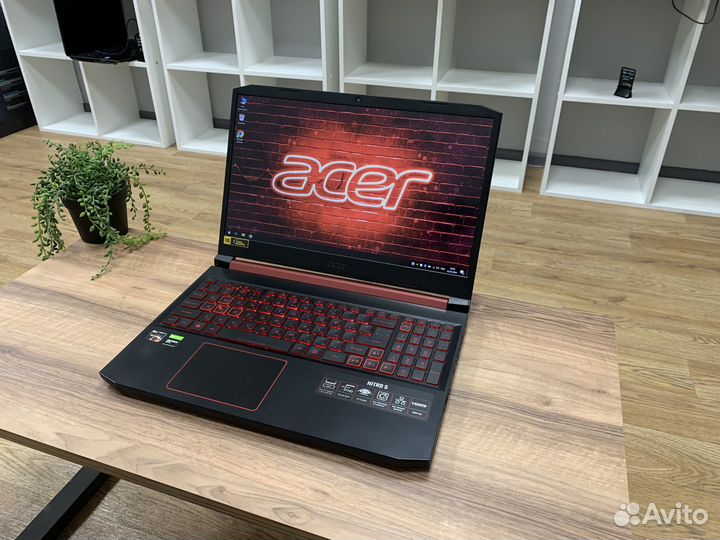 Игровой ноутбук Acer 8потоков/16gb/512ssd/120HZ