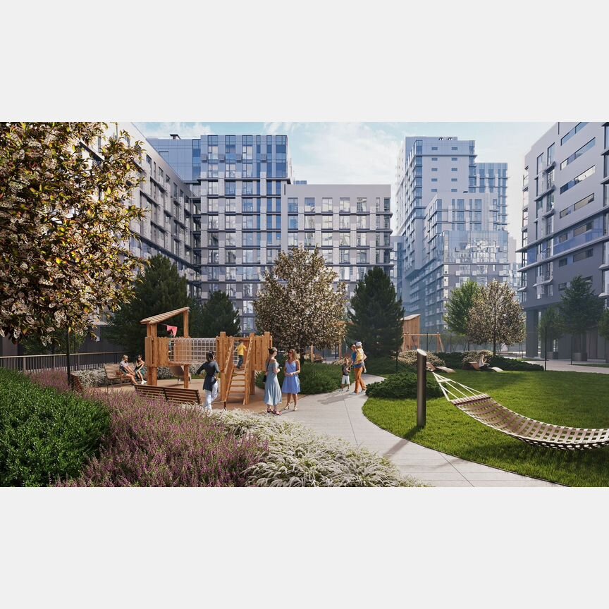 2-к. квартира, 65,1 м², 8/23 эт.