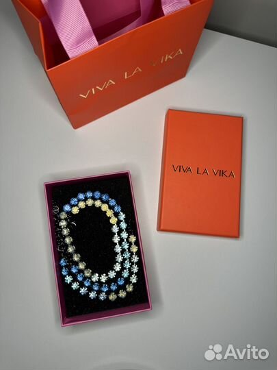 Ожерелье и браслет viva la vika