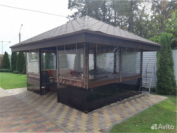 Мягкие окна для беседки/веранды/ террасы