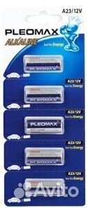 Батарея Samsung Pleomax A23 5 шт